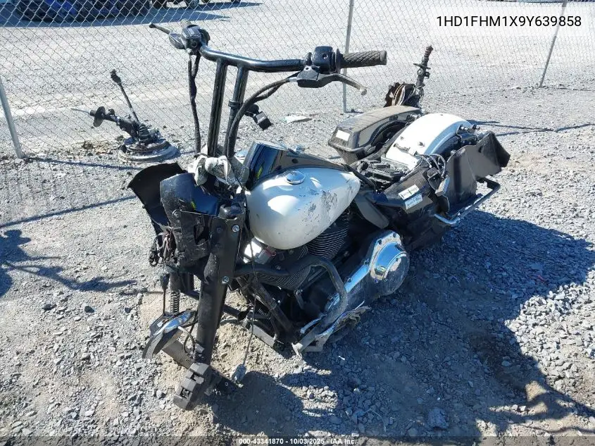 2009 Harley-Davidson Flhp VIN: 1HD1FHM1X9Y639858 Lot: 43341870