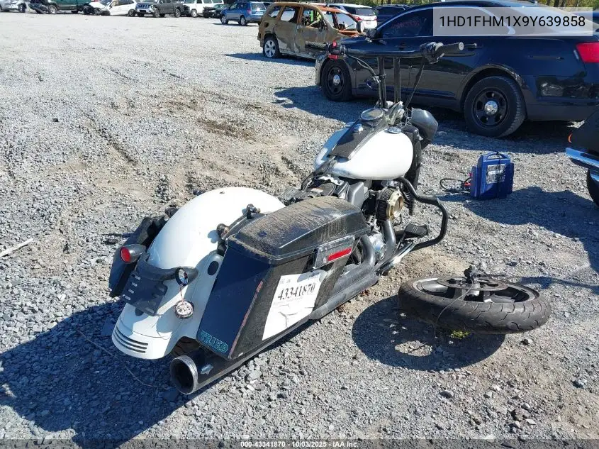 2009 Harley-Davidson Flhp VIN: 1HD1FHM1X9Y639858 Lot: 43341870