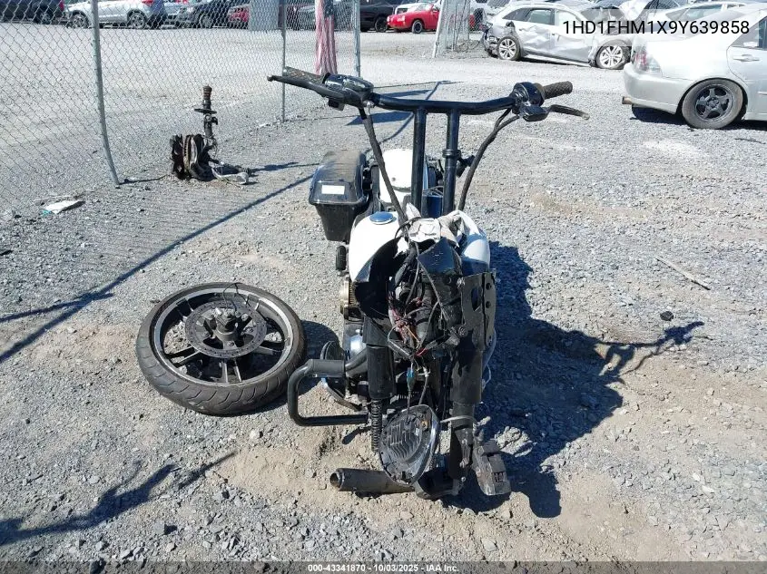 2009 Harley-Davidson Flhp VIN: 1HD1FHM1X9Y639858 Lot: 43341870
