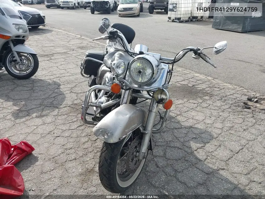 2009 Harley-Davidson Flhrc VIN: 1HD1FR4129Y624759 Lot: 45164354