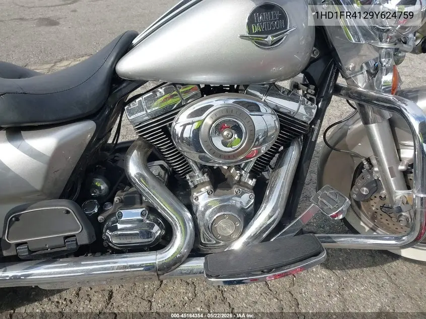 2009 Harley-Davidson Flhrc VIN: 1HD1FR4129Y624759 Lot: 45164354