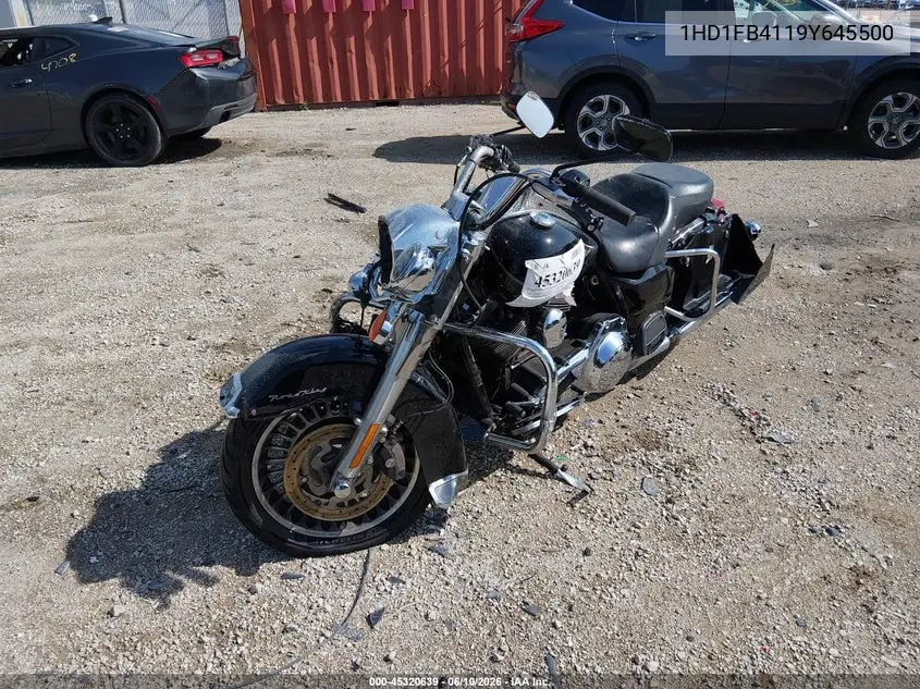 2009 Harley-Davidson Flhr VIN: 1HD1FB4119Y645500 Lot: 45320639