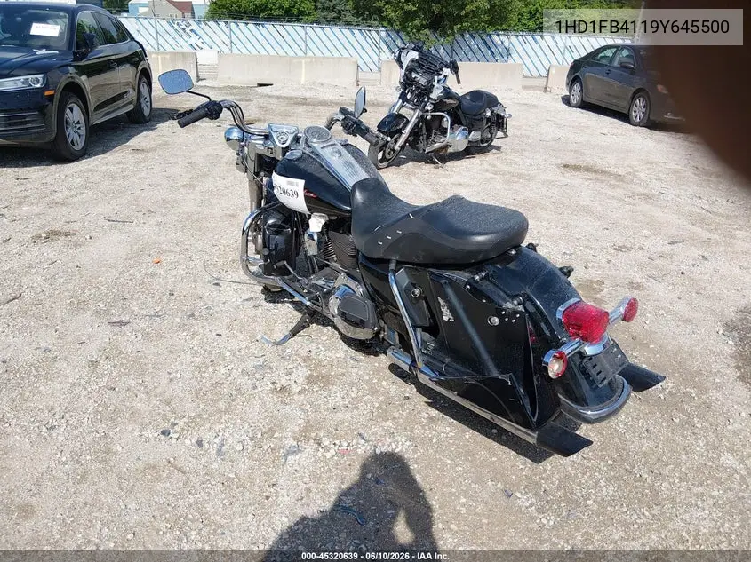 2009 Harley-Davidson Flhr VIN: 1HD1FB4119Y645500 Lot: 45320639