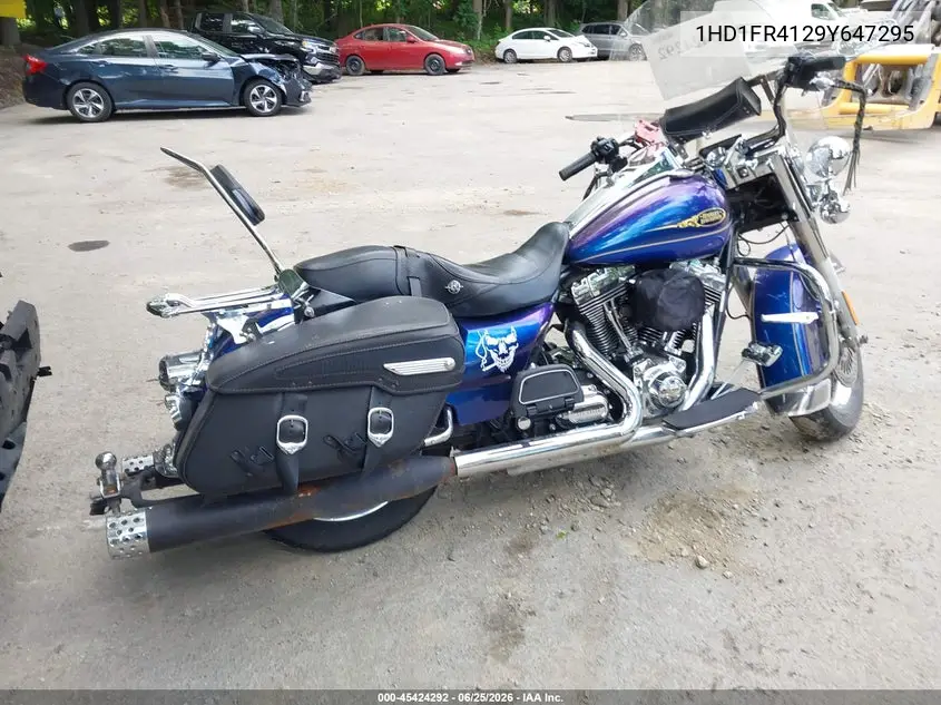 2009 Harley-Davidson Flhrc VIN: 1HD1FR4129Y647295 Lot: 45424292
