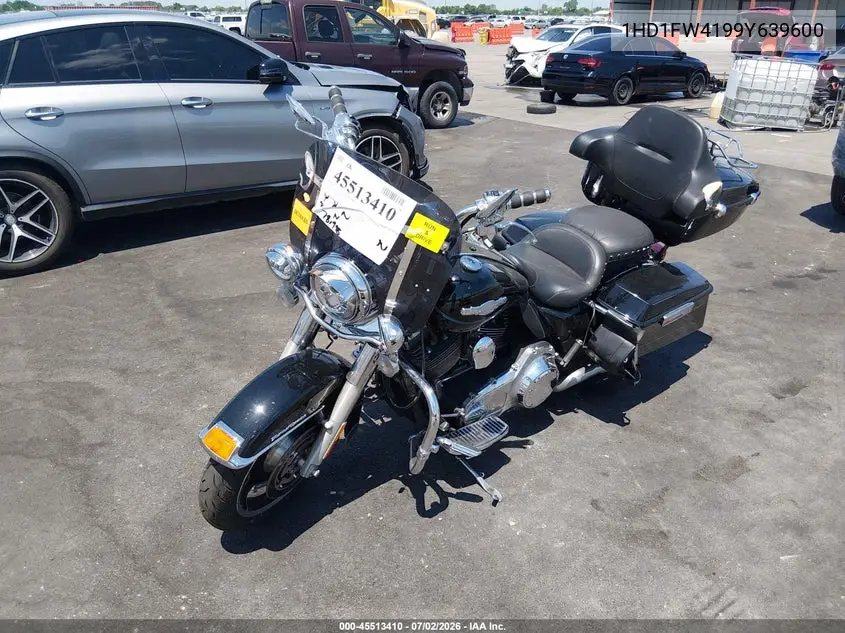 2009 Harley-Davidson Flhr VIN: 1HD1FW4199Y639600 Lot: 45513410