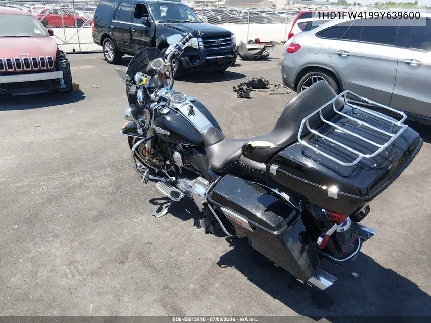 2009 Harley-Davidson Flhr VIN: 1HD1FW4199Y639600 Lot: 45513410