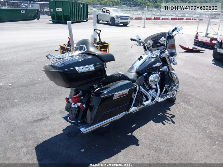 2009 Harley-Davidson Flhr VIN: 1HD1FW4199Y639600 Lot: 45513410