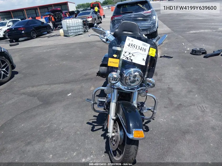 2009 Harley-Davidson Flhr VIN: 1HD1FW4199Y639600 Lot: 45513410