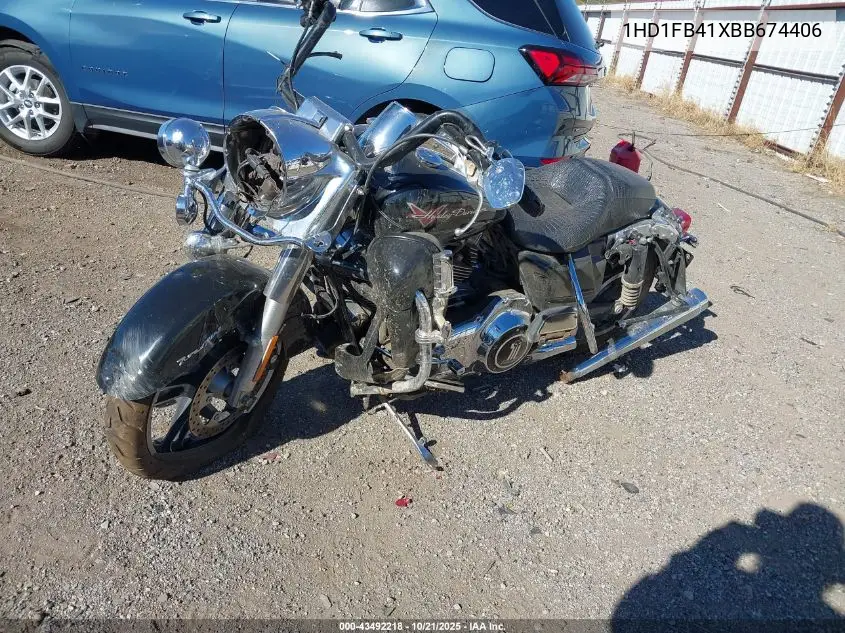 2011 Harley-Davidson Flhr VIN: 1HD1FB41XBB674406 Lot: 43492218