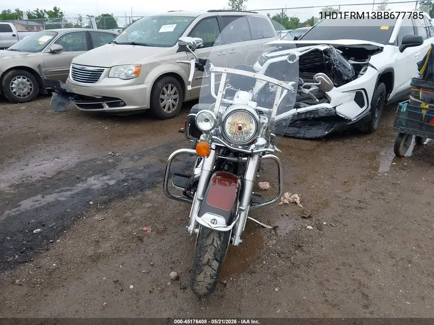 2011 Harley-Davidson Flhrc VIN: 1HD1FRM13BB677785 Lot: 45176408