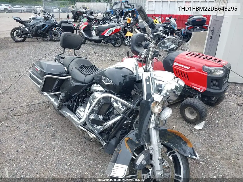 2013 Harley-Davidson Flhr Road King/Anniversary VIN: 1HD1FBM22DB648295 Lot: 45314560