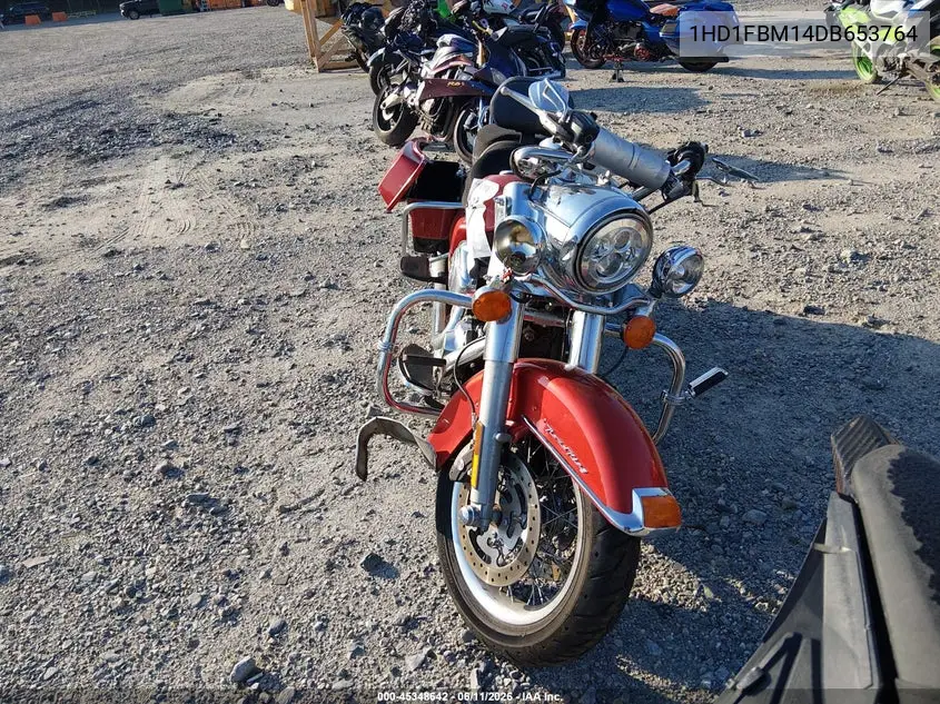 2013 Harley-Davidson Flhr Road King VIN: 1HD1FBM14DB653764 Lot: 45348642