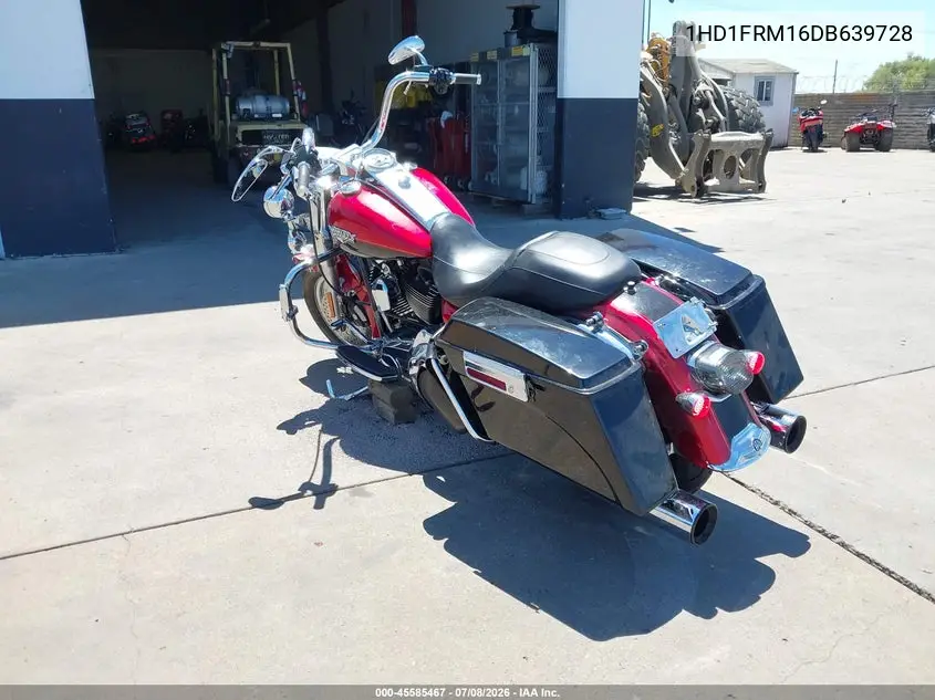 2013 Harley-Davidson Flhrc Road King Classic VIN: 1HD1FRM16DB639728 Lot: 45585467