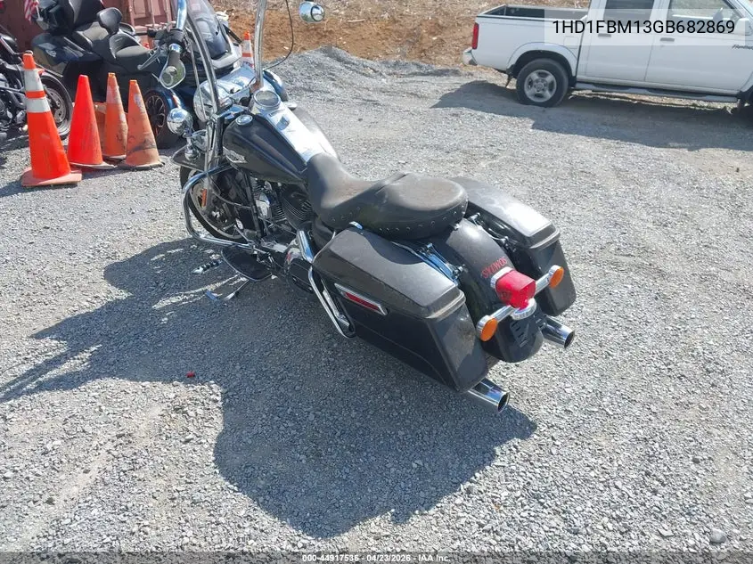 2016 Harley-Davidson Flhr Road King VIN: 1HD1FBM13GB682869 Lot: 44917536