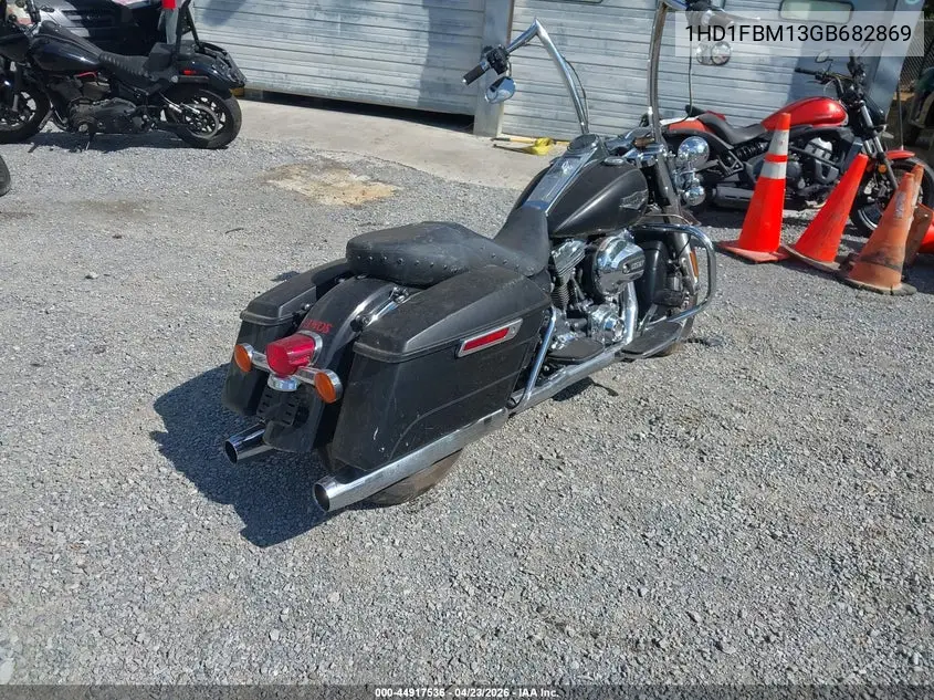 2016 Harley-Davidson Flhr Road King VIN: 1HD1FBM13GB682869 Lot: 44917536