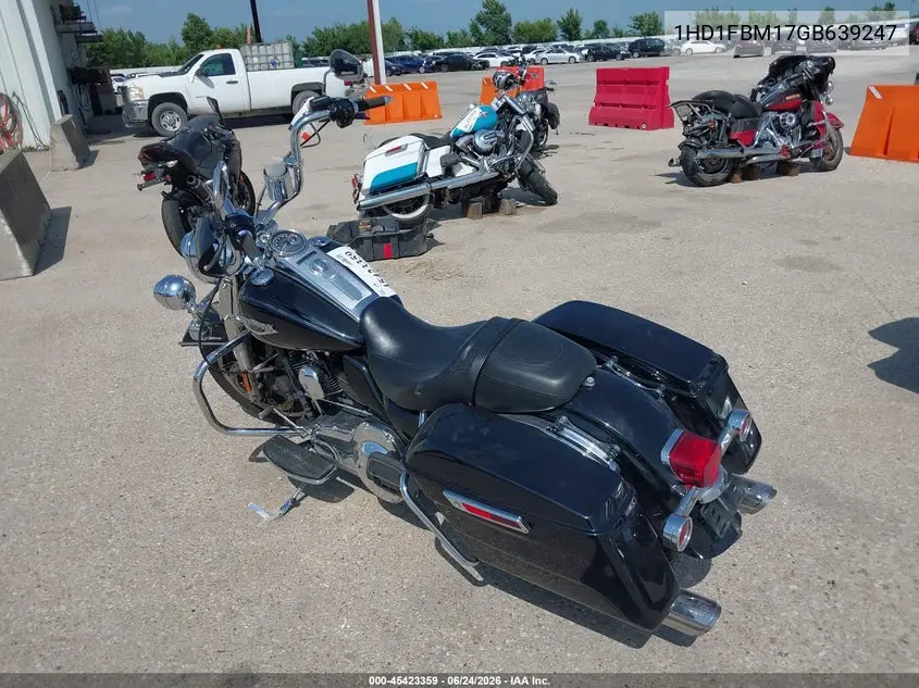 2016 Harley-Davidson Flhr Road King VIN: 1HD1FBM17GB639247 Lot: 45423359