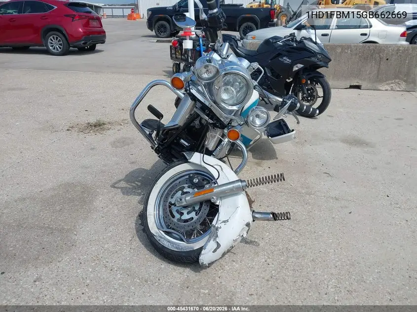 2016 Harley-Davidson Flhr Road King VIN: 1HD1FBM15GB662669 Lot: 45431670