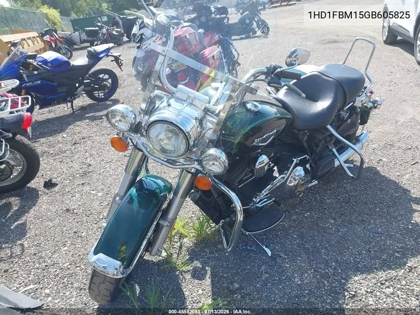 2016 Harley-Davidson Flhr Road King VIN: 1HD1FBM15GB605825 Lot: 45582093