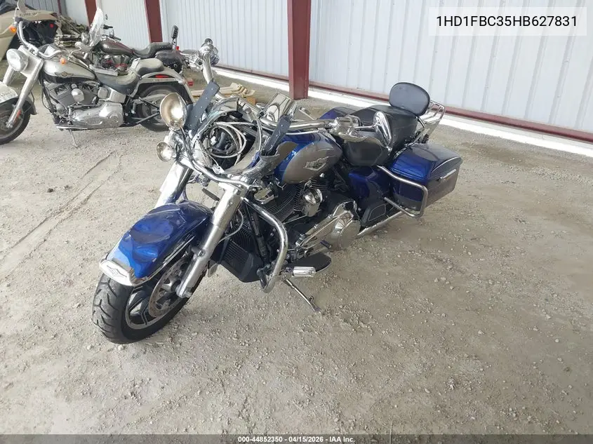 2017 Harley-Davidson Flhr Road King VIN: 1HD1FBC35HB627831 Lot: 44852350