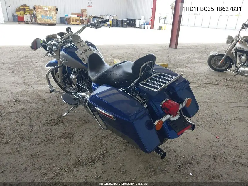 2017 Harley-Davidson Flhr Road King VIN: 1HD1FBC35HB627831 Lot: 44852350