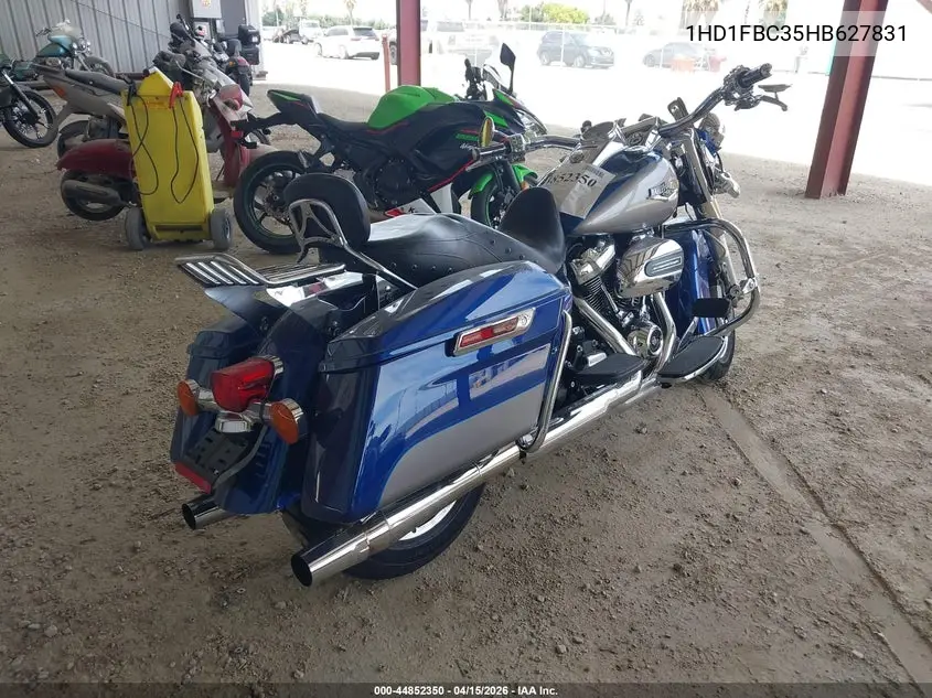 2017 Harley-Davidson Flhr Road King VIN: 1HD1FBC35HB627831 Lot: 44852350