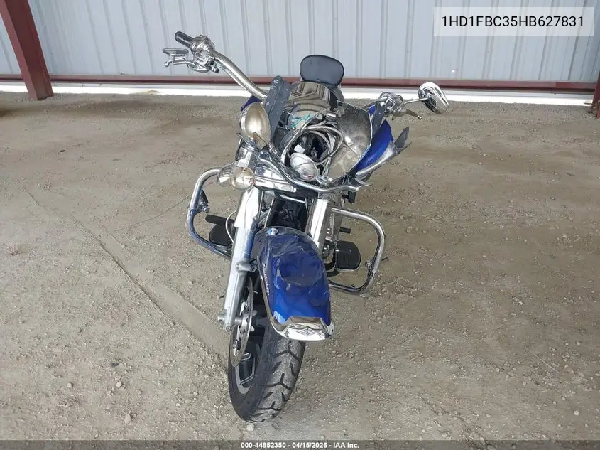 2017 Harley-Davidson Flhr Road King VIN: 1HD1FBC35HB627831 Lot: 44852350