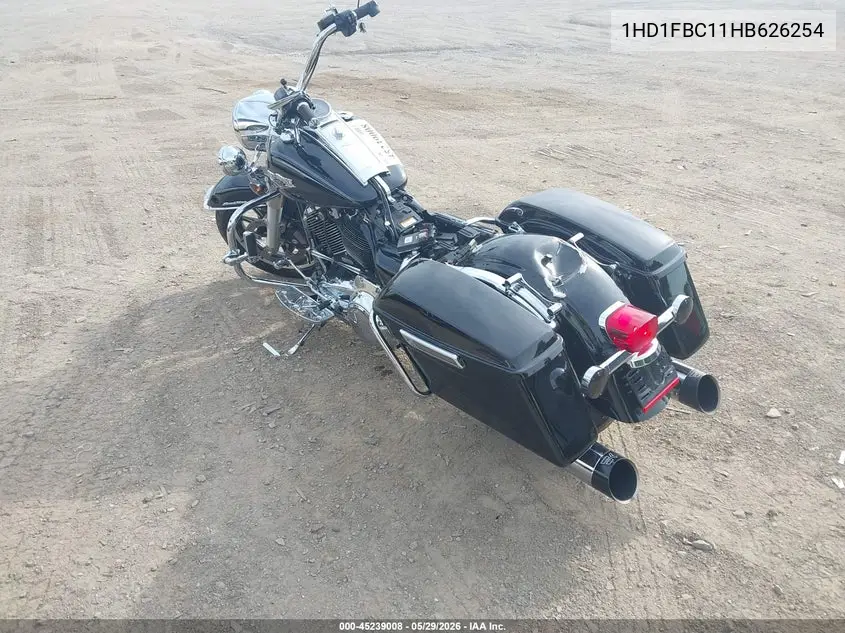 2017 Harley-Davidson Flhr Road King VIN: 1HD1FBC11HB626254 Lot: 45239008