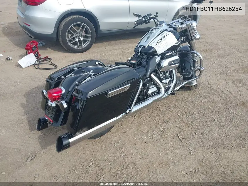 2017 Harley-Davidson Flhr Road King VIN: 1HD1FBC11HB626254 Lot: 45239008