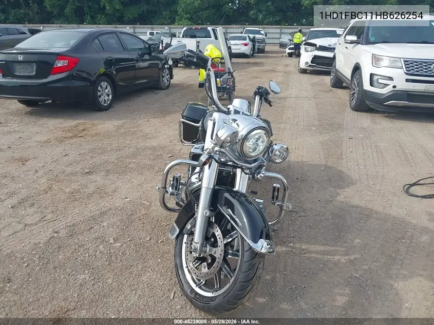 2017 Harley-Davidson Flhr Road King VIN: 1HD1FBC11HB626254 Lot: 45239008