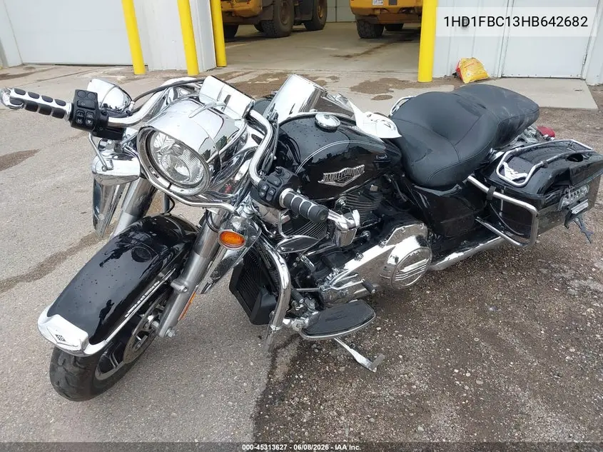 2017 Harley-Davidson Flhr Road King VIN: 1HD1FBC13HB642682 Lot: 45313627