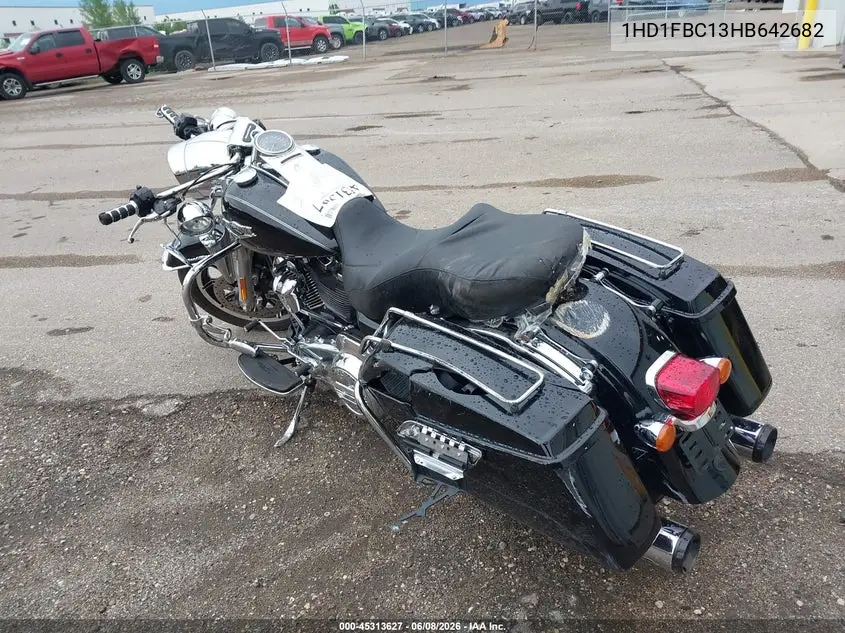 2017 Harley-Davidson Flhr Road King VIN: 1HD1FBC13HB642682 Lot: 45313627