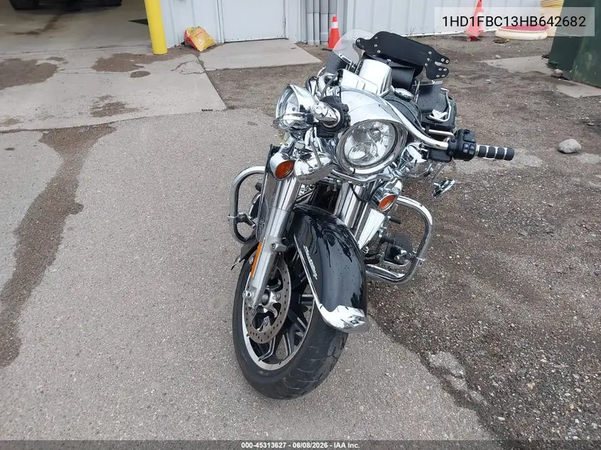 2017 Harley-Davidson Flhr Road King VIN: 1HD1FBC13HB642682 Lot: 45313627