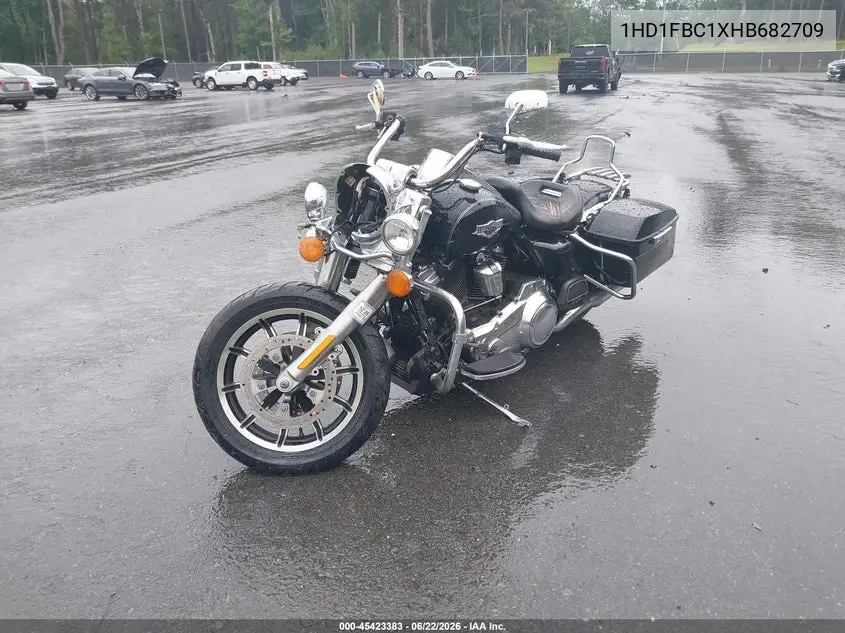 2017 Harley-Davidson Flhr Road King VIN: 1HD1FBC1XHB682709 Lot: 45423383