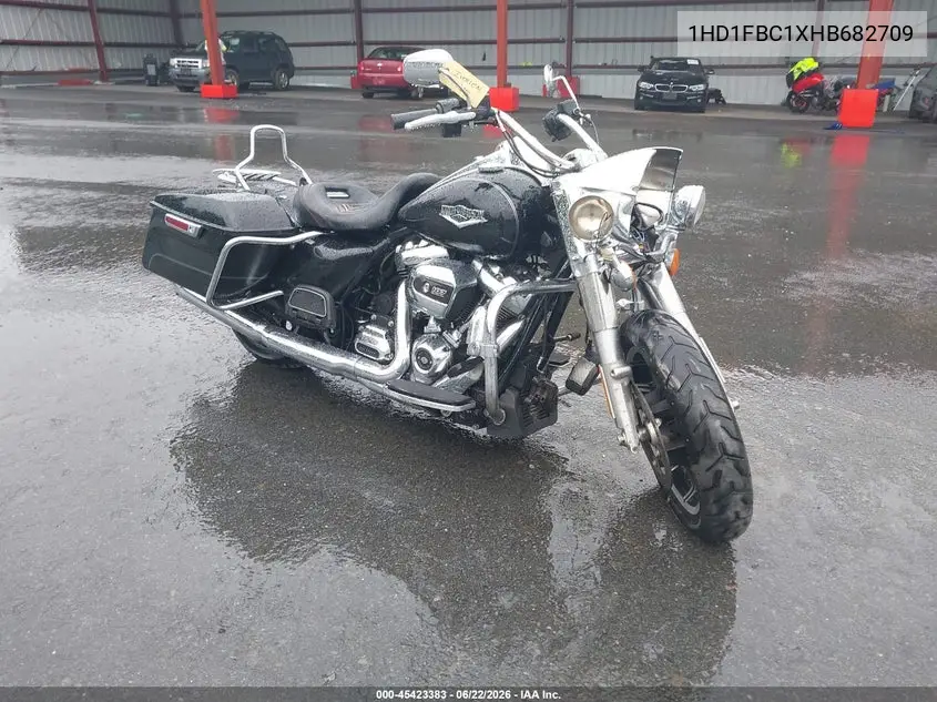 2017 Harley-Davidson Flhr Road King VIN: 1HD1FBC1XHB682709 Lot: 45423383