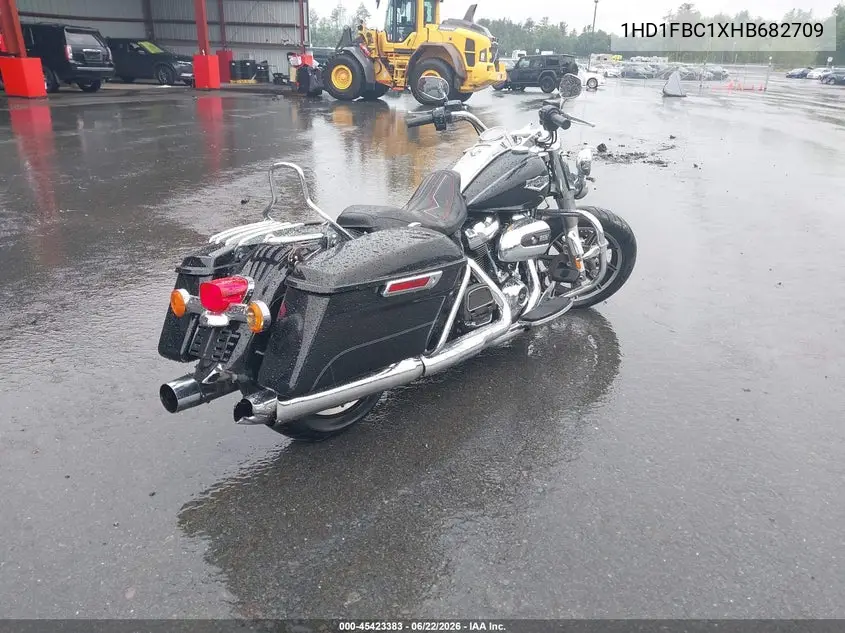 2017 Harley-Davidson Flhr Road King VIN: 1HD1FBC1XHB682709 Lot: 45423383
