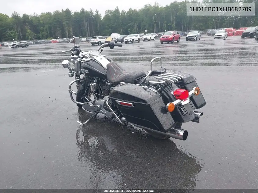 2017 Harley-Davidson Flhr Road King VIN: 1HD1FBC1XHB682709 Lot: 45423383