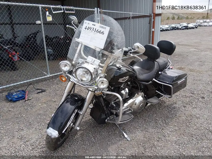 2019 Harley-Davidson Flhr VIN: 1HD1FBC18KB638361 Lot: 44931666