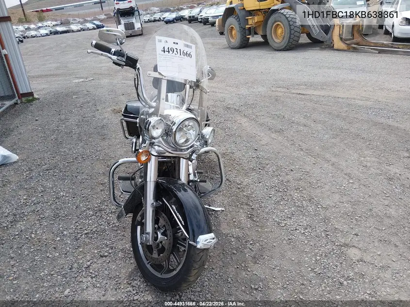 2019 Harley-Davidson Flhr VIN: 1HD1FBC18KB638361 Lot: 44931666