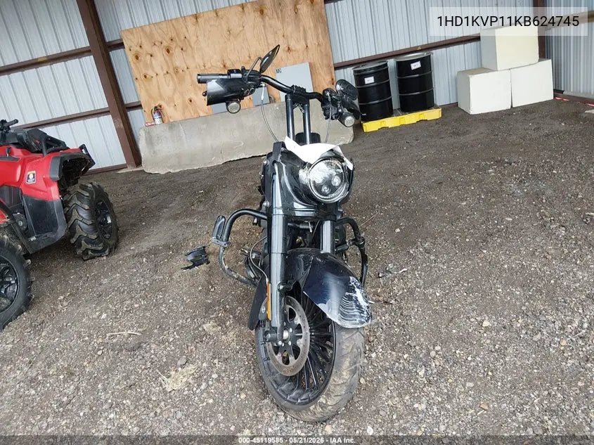 2019 Harley-Davidson Flhrxs VIN: 1HD1KVP11KB624745 Lot: 45119585