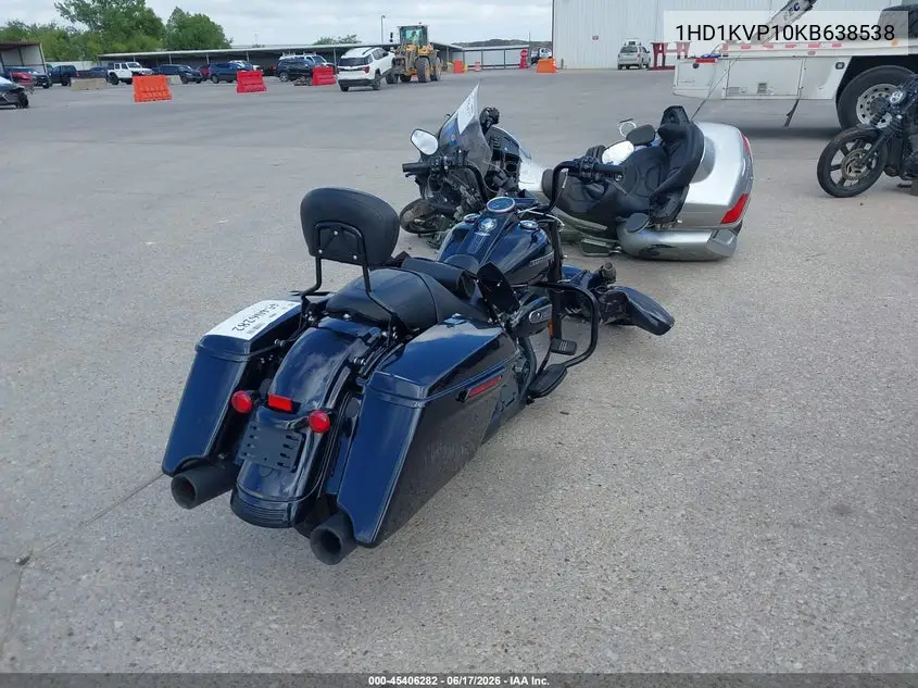 2019 Harley-Davidson Flhrxs VIN: 1HD1KVP10KB638538 Lot: 45406282