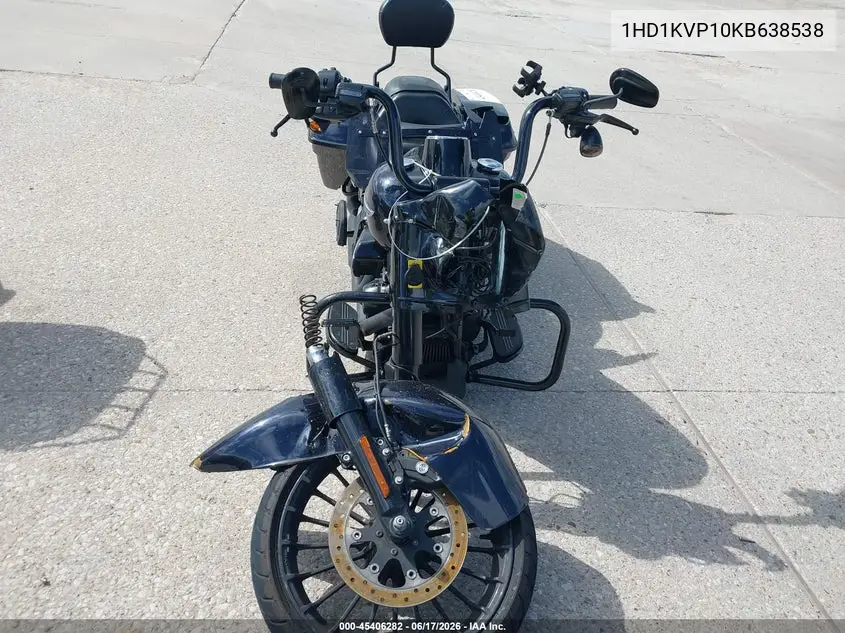 2019 Harley-Davidson Flhrxs VIN: 1HD1KVP10KB638538 Lot: 45406282
