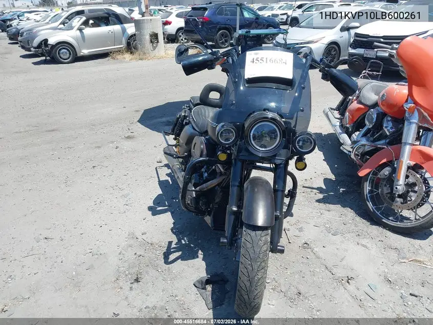 2020 Harley-Davidson Flhrxs VIN: 1HD1KVP10LB600261 Lot: 45516684