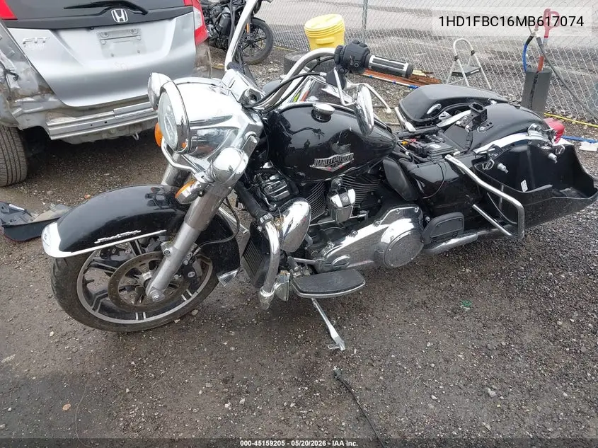 2021 Harley-Davidson Flhr VIN: 1HD1FBC16MB617074 Lot: 45159205