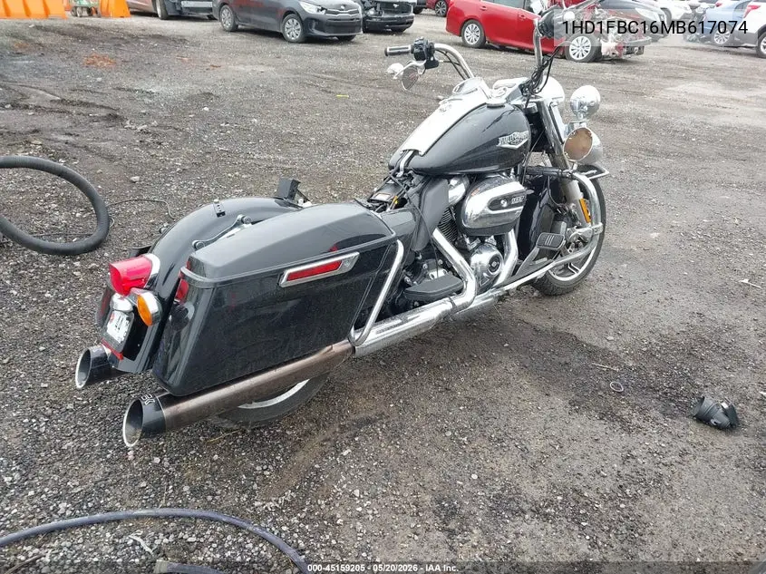 2021 Harley-Davidson Flhr VIN: 1HD1FBC16MB617074 Lot: 45159205