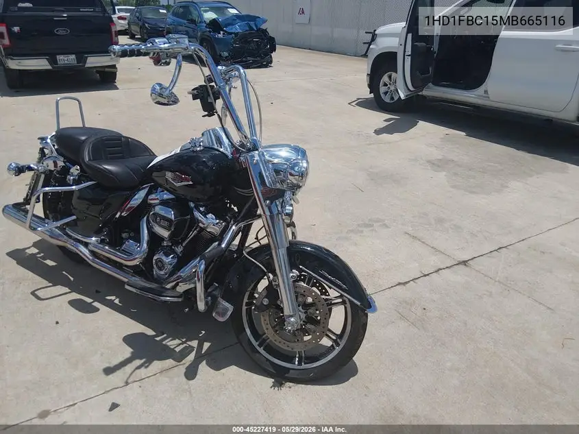 2021 Harley-Davidson Flhr VIN: 1HD1FBC15MB665116 Lot: 45227419