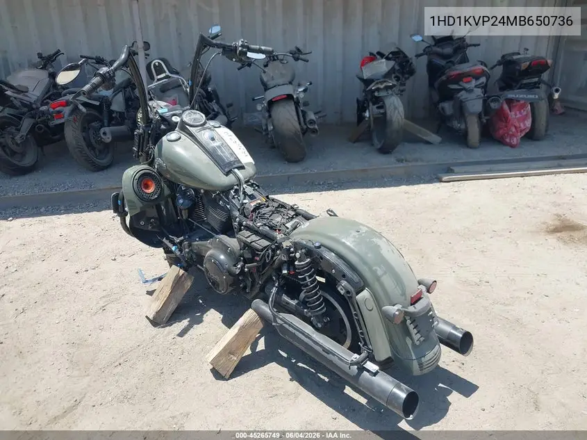2021 Harley-Davidson Flhrxs VIN: 1HD1KVP24MB650736 Lot: 45265749