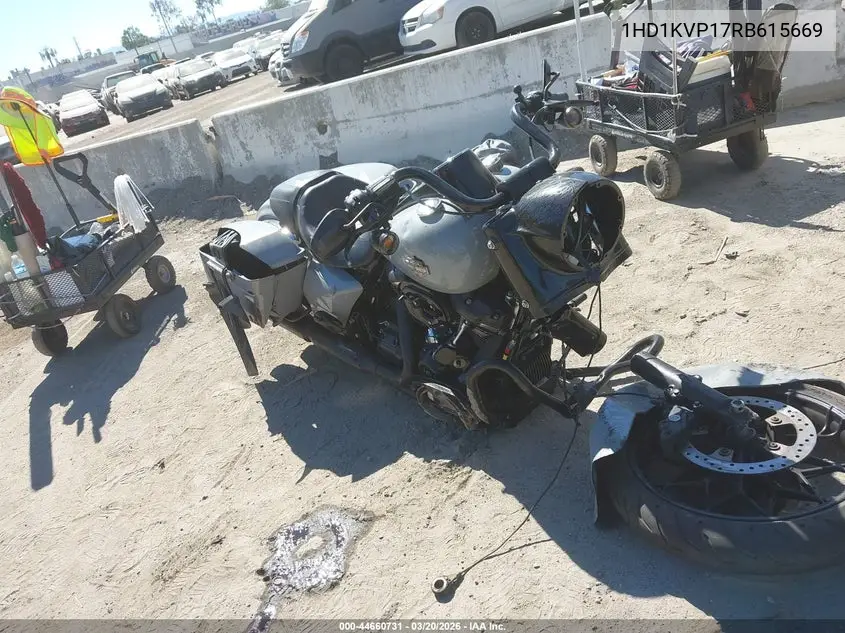 2024 Harley-Davidson Flhrxs VIN: 1HD1KVP17RB615669 Lot: 44660731