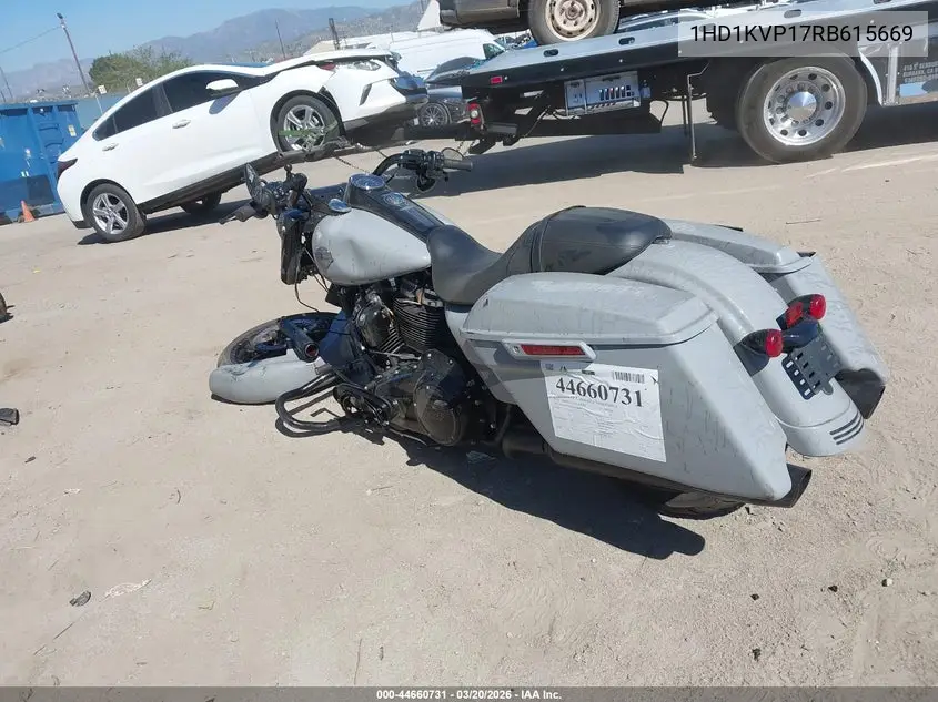 2024 Harley-Davidson Flhrxs VIN: 1HD1KVP17RB615669 Lot: 44660731