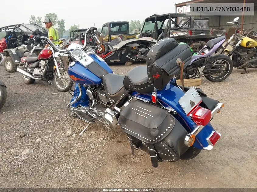 1992 Harley-Davidson Flstc VIN: 1HD1BJL47NY033488 Lot: 45635495
