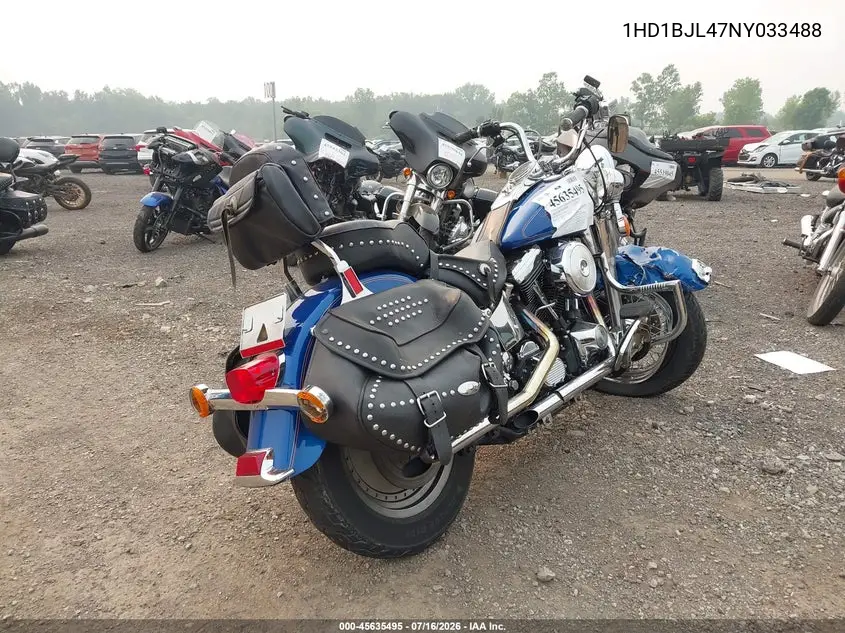 1992 Harley-Davidson Flstc VIN: 1HD1BJL47NY033488 Lot: 45635495